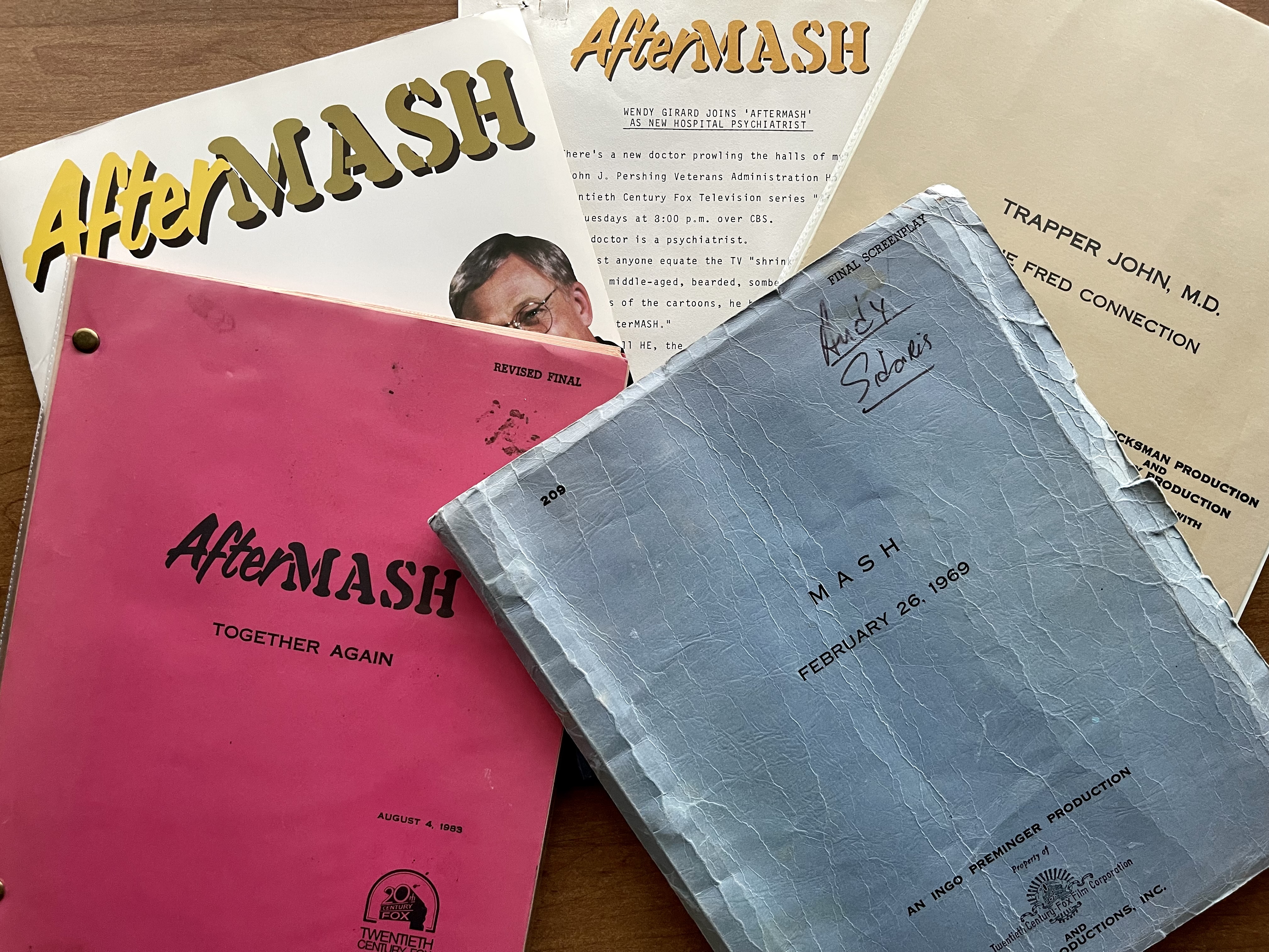 Script Mash The M*A*S*H Historian