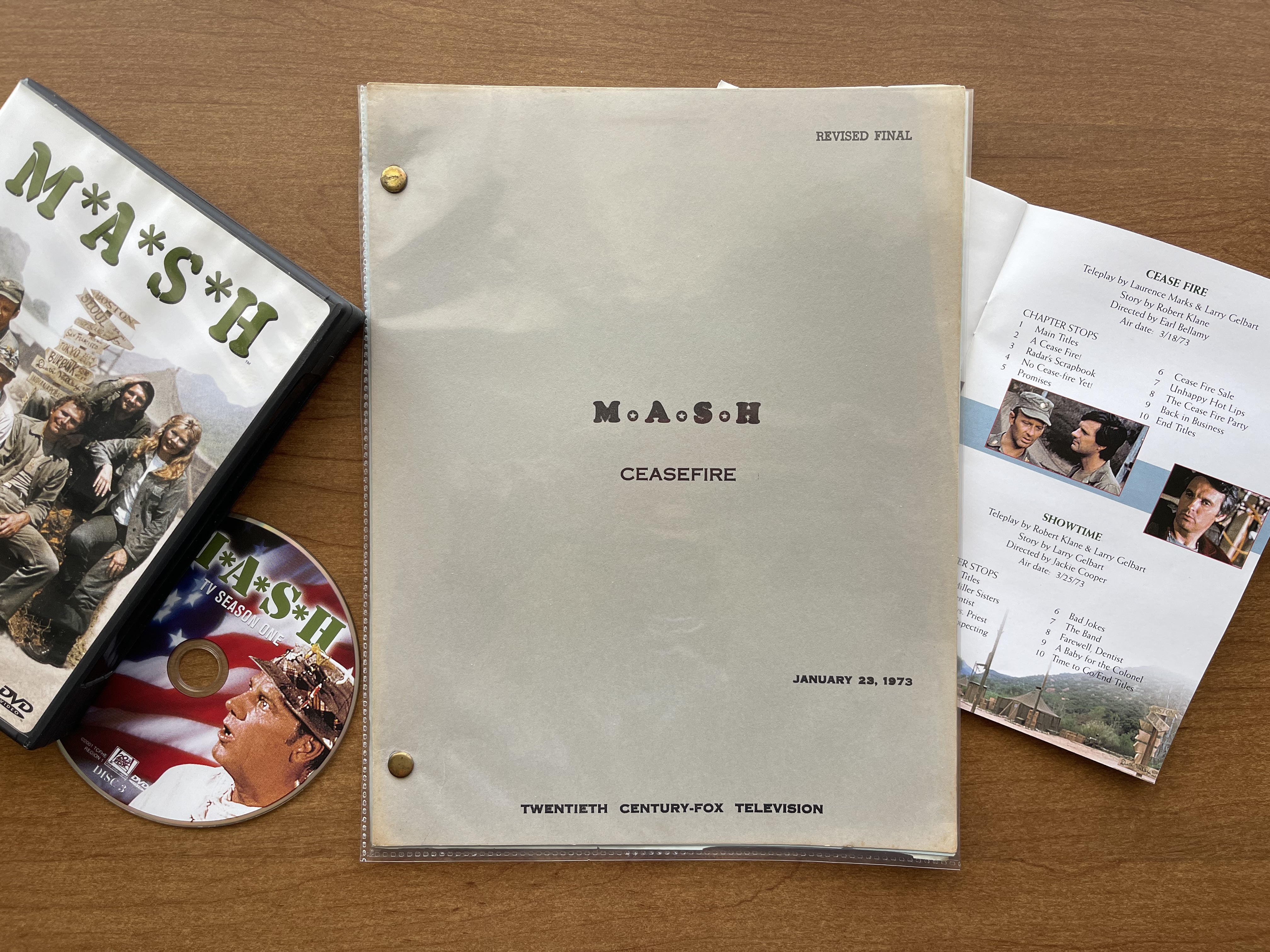 Script Mash Script Spotlight 7: “Ceasefire” – The M*A*S*H Historian