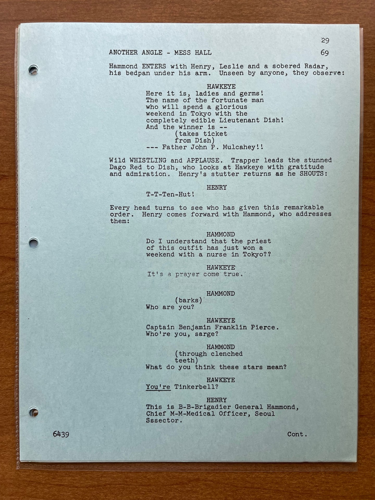 Script Mash Script Spotlight 12: “Pilot Episode” – The M*A*S*H Historian