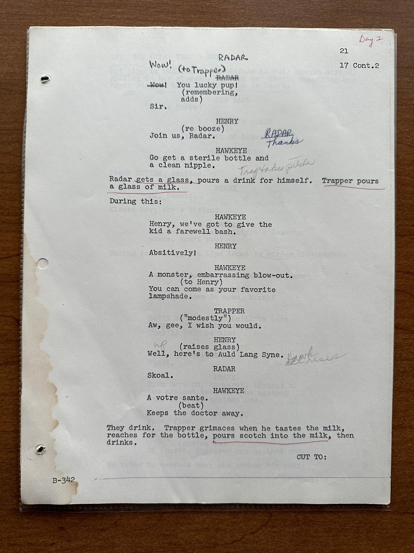Script Spotlight 20: “Check-Up” – The M*A*S*H Historian