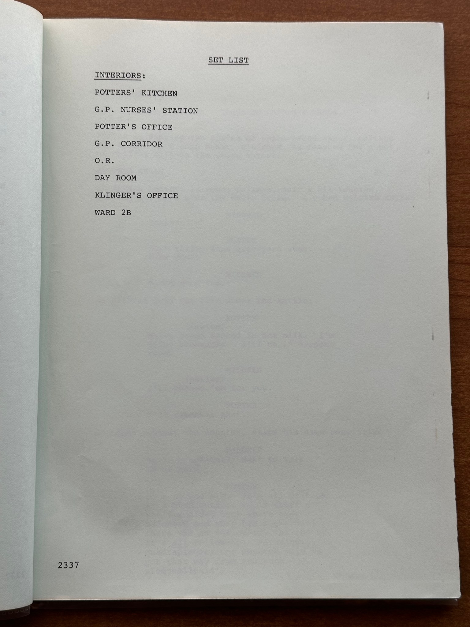 M*A*S*H-ish 10: AfterMASH Script “Fallout” [UPDATED] – The M*A*S*H ...