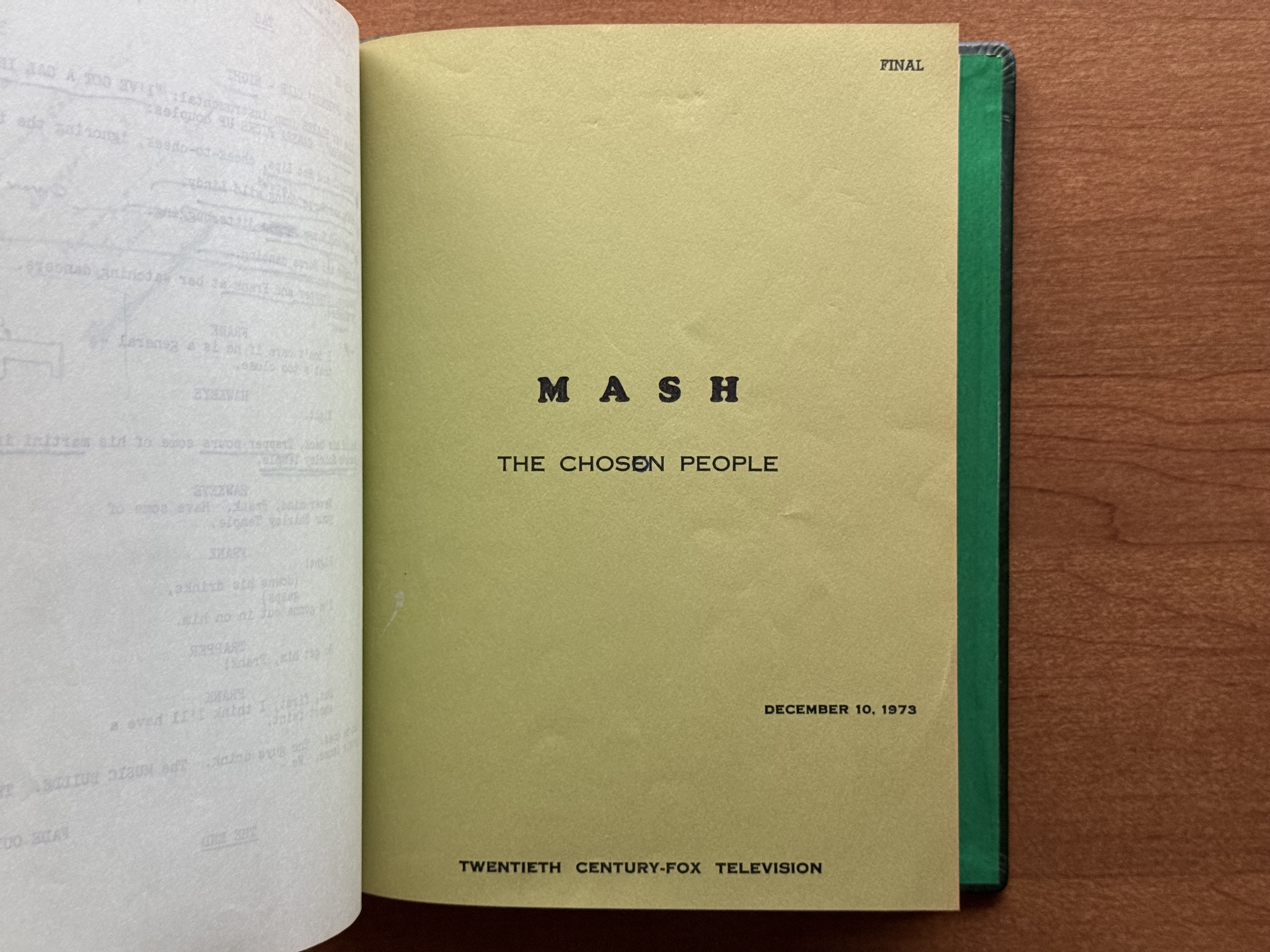 Script Spotlight 41: “The Choson People” – The M*A*S*H Historian