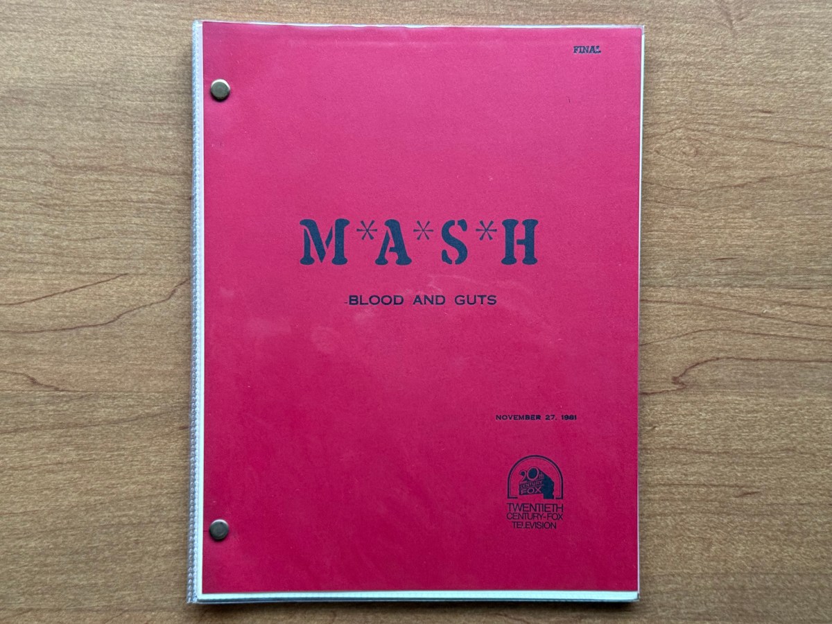 Script Spotlight 49: “Blood and&nbsp;Guts”