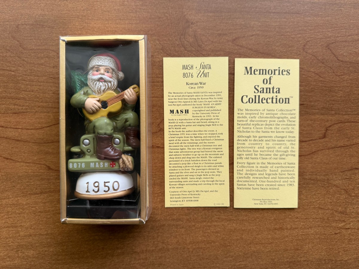 M*A*S*Hish 17: 8076th MASH Santa&nbsp;Ornament