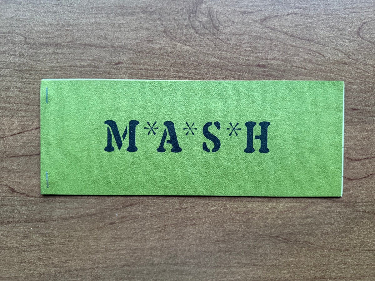 MishM*A*S*H 57: Wrap Party Invitation&nbsp;(1983)
