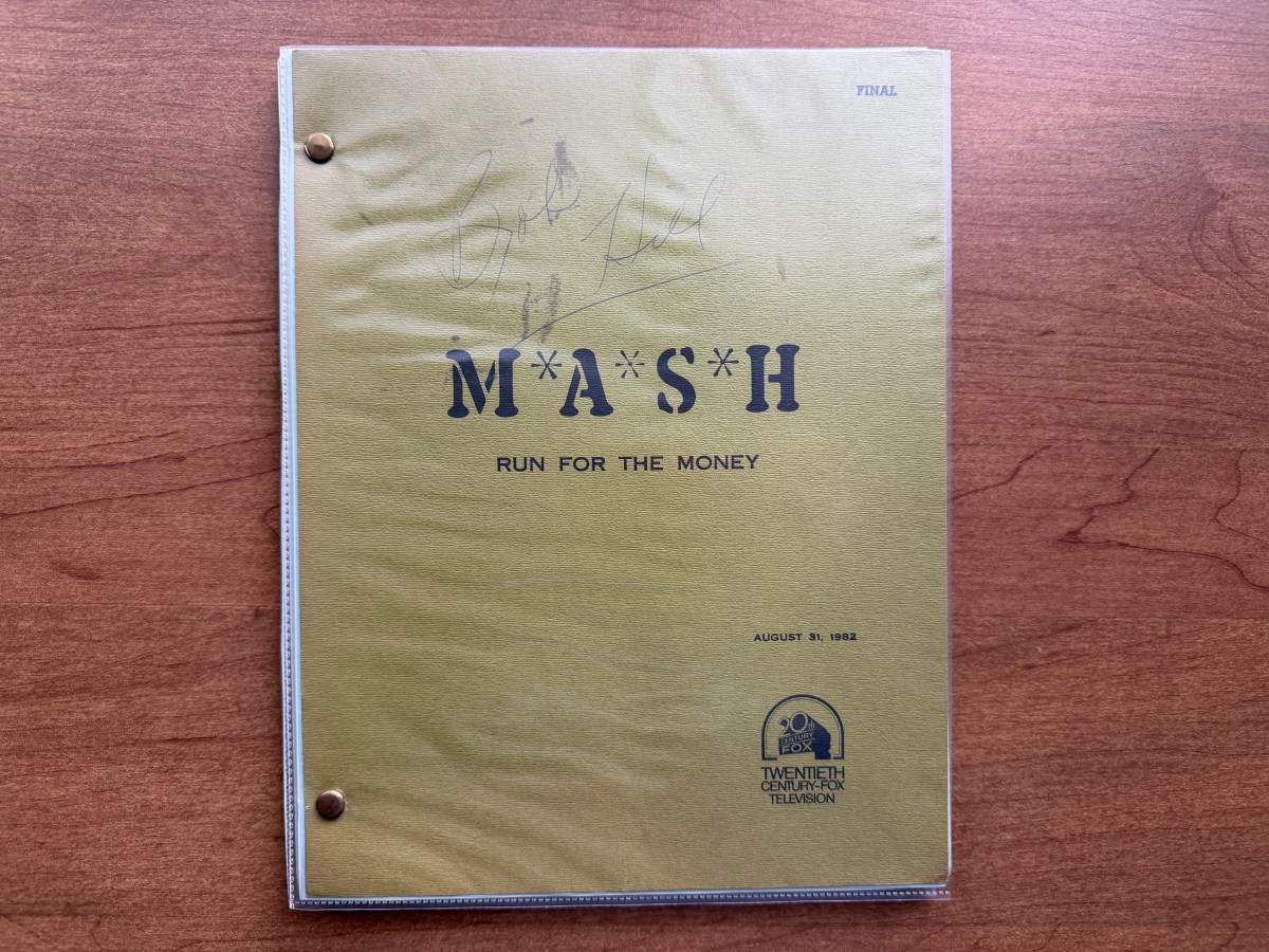 Script Spotlight 58: “Run for the&nbsp;Money”