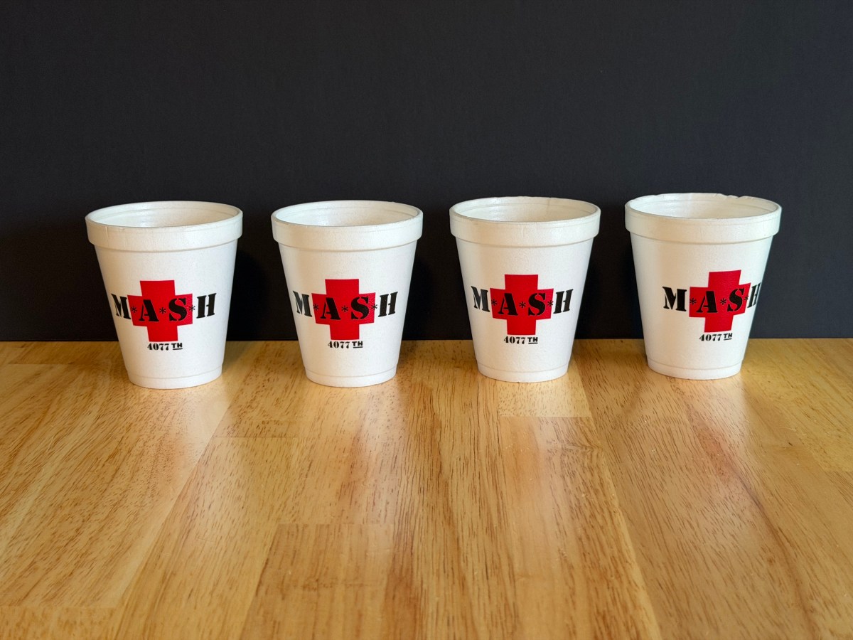 MishM*A*S*H 59: M*A*S*H/20th Century Fox Styrofoam&nbsp;Cups