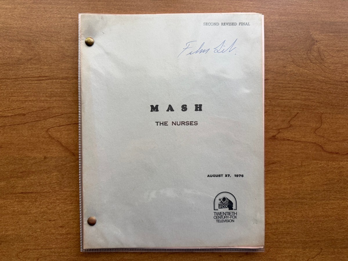 Script Spotlight 61: “The&nbsp;Nurses”